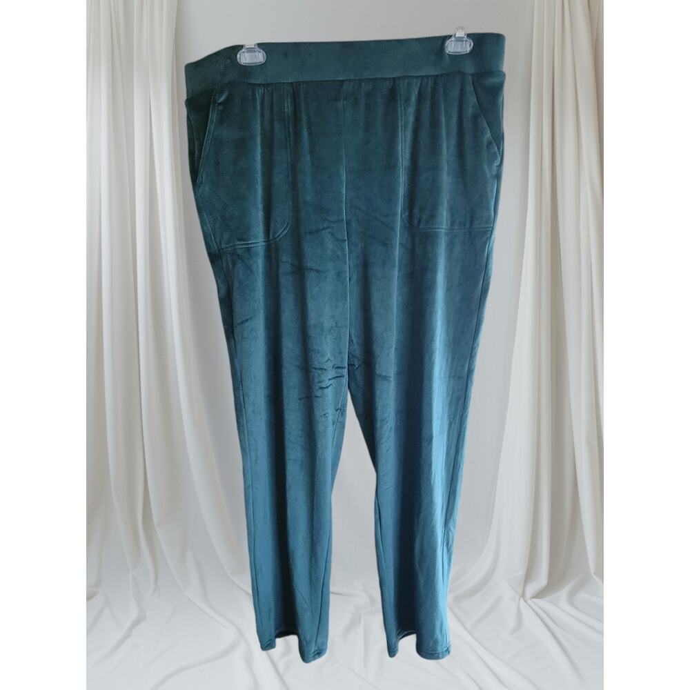 Womens Pants Size XXL Croft & Barrow Velvet feel soft‎ loungewear stretchy
